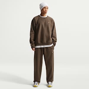 Nike Solo Swoosh Men's Fleece Open-Hem Pants. Nike.com